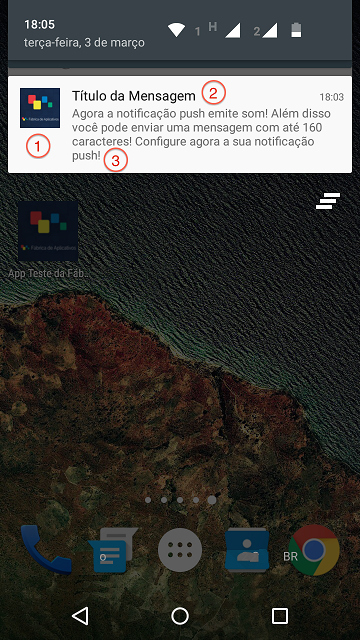 Push elementos