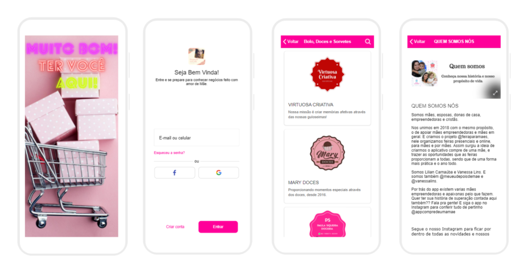 criar apps para salões de beleza