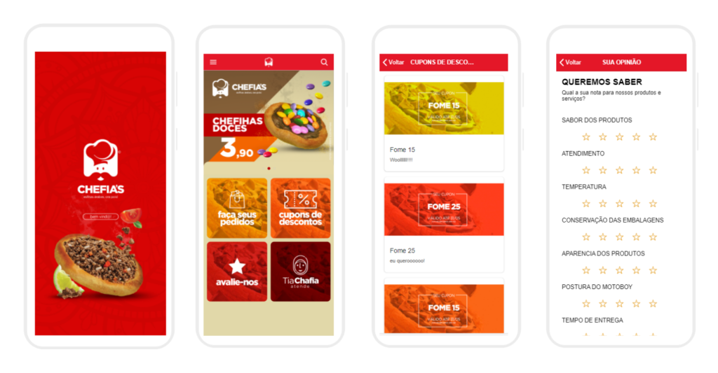 vendas de apps para restaurantes e lanchonetes